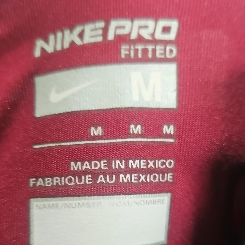 Nike Men's Deep Red Short Sleeve Tee